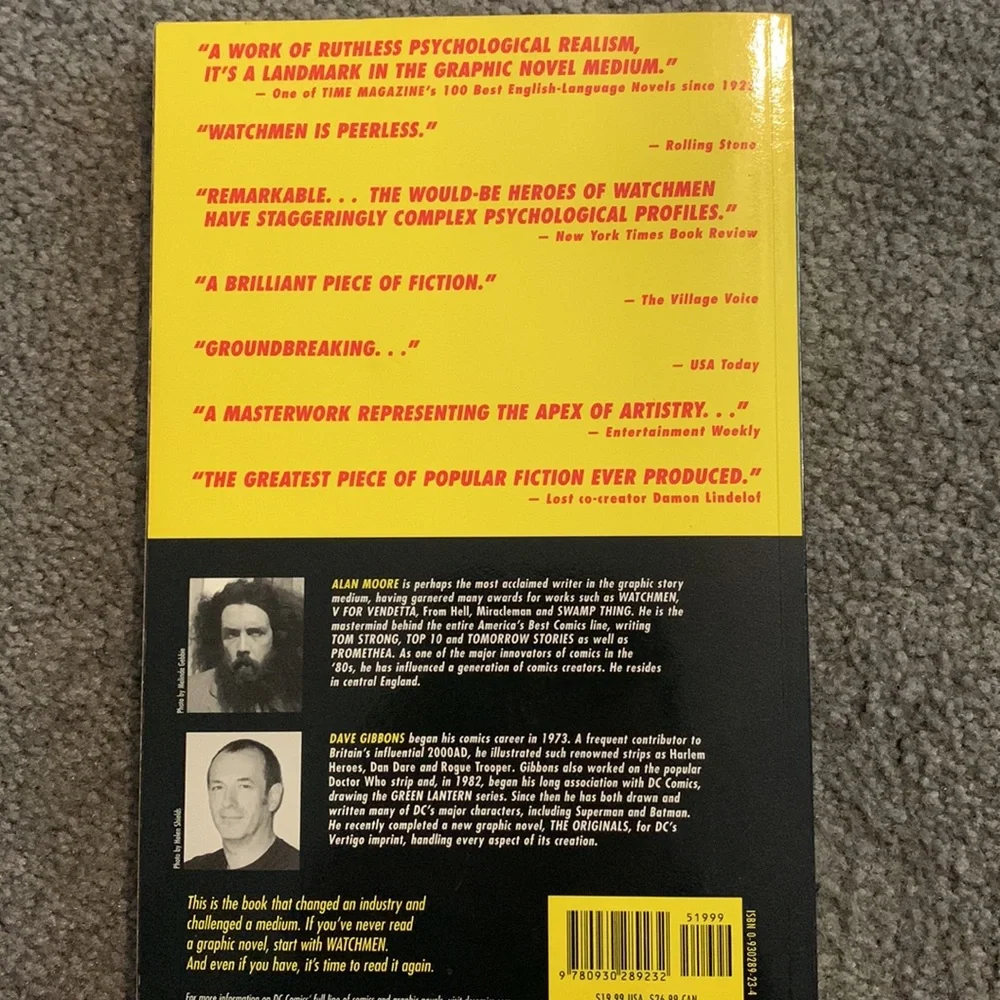 Watchmen Graphic Novel - Picture 2 of 2